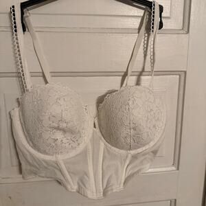 Auden White Bra XXL